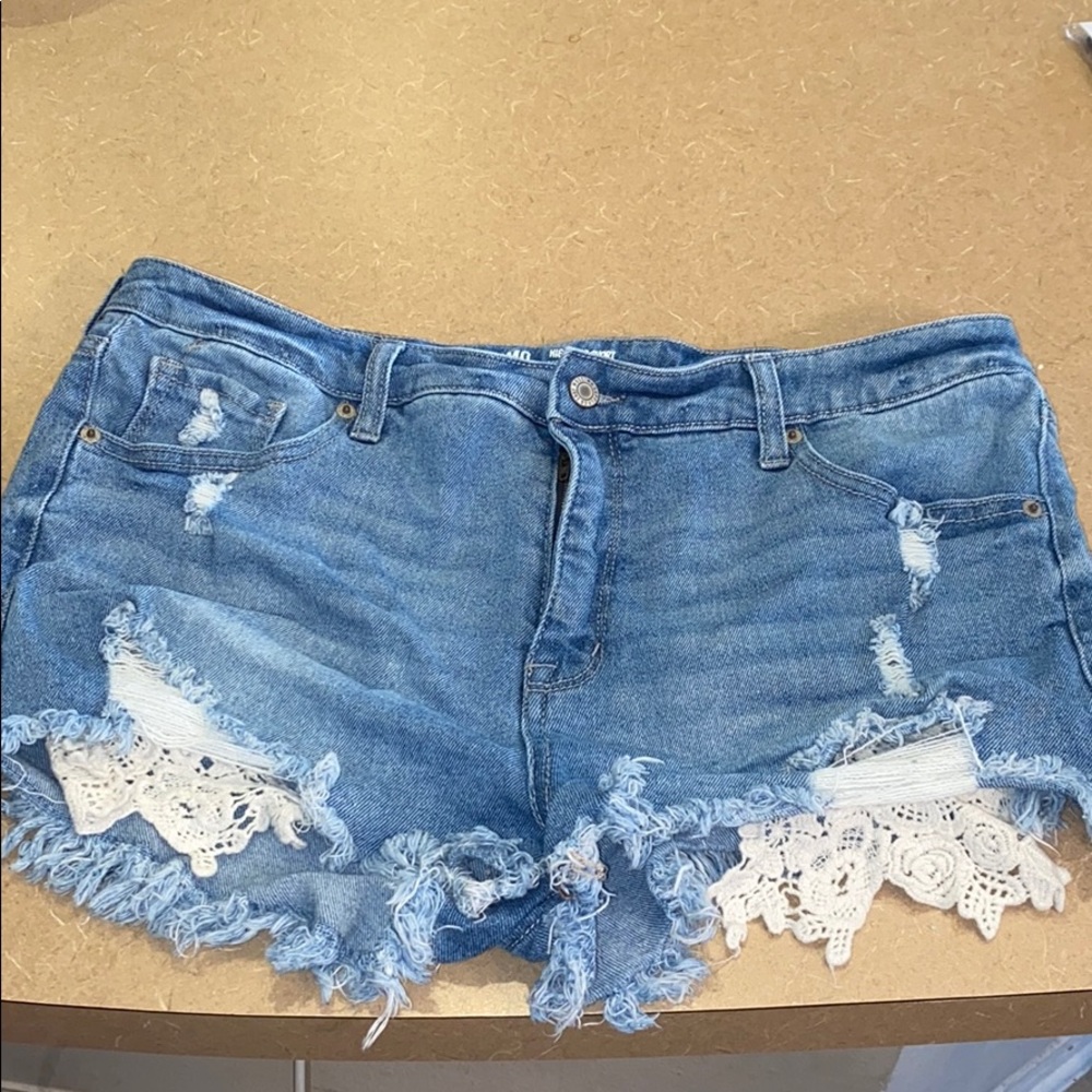 Mossimo jean shorts sz 16